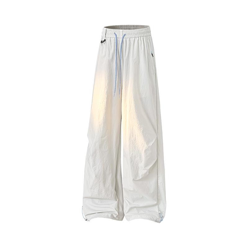 Women's Loose Pants And Men's Summer Casual Straight Leg Pants