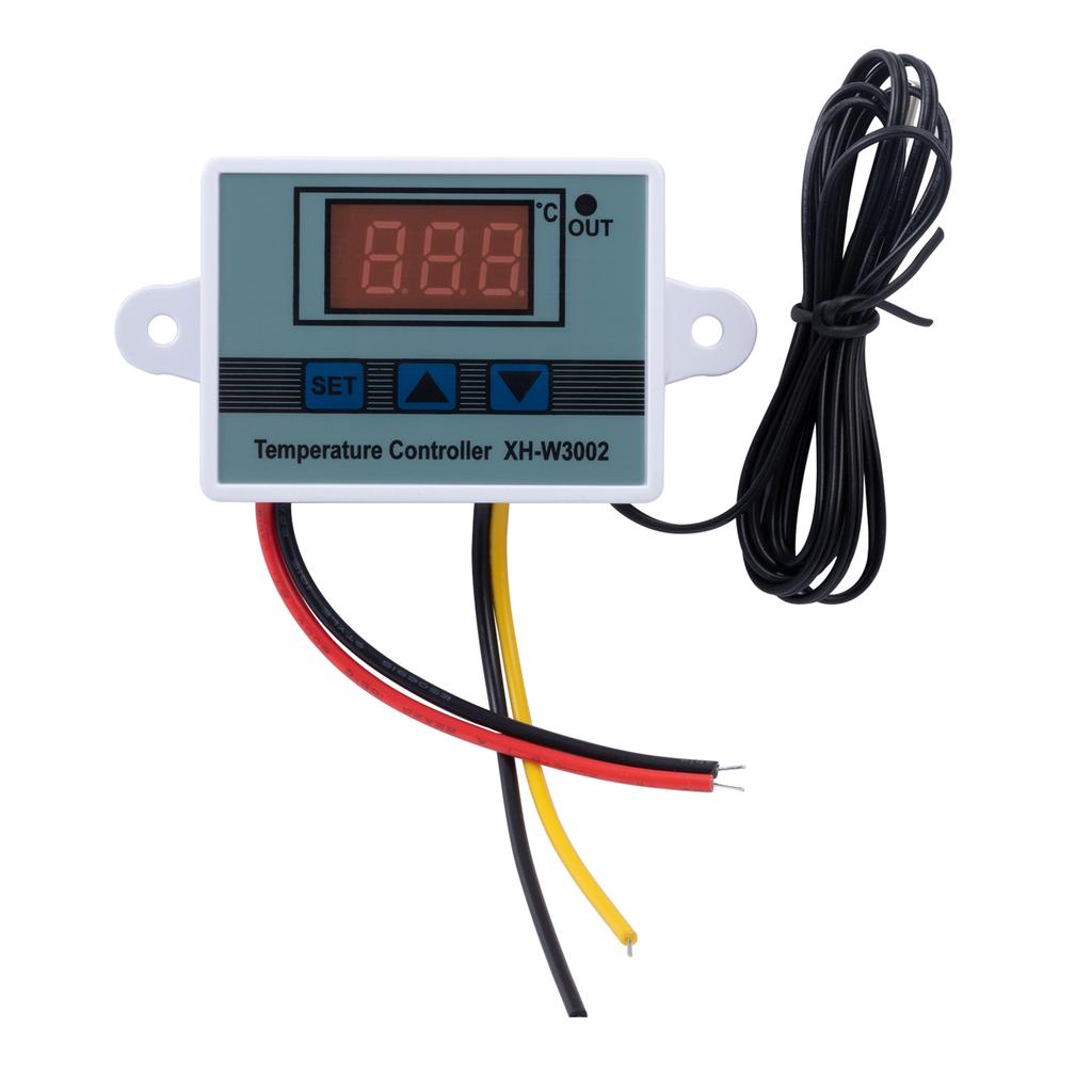 XH-3002 Temperature Controller 10A Reptile Pet Box Thermostat Regulator Temperature Hatching Measuring Instruments 12V 110V~220V