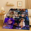 Fashion Pop Singer Ayliva Lieb Flannel Blanket,Ultra Soft Warm Plush Throw for Home Bedroom Bed Sofa Cover Kids Picnic Gift