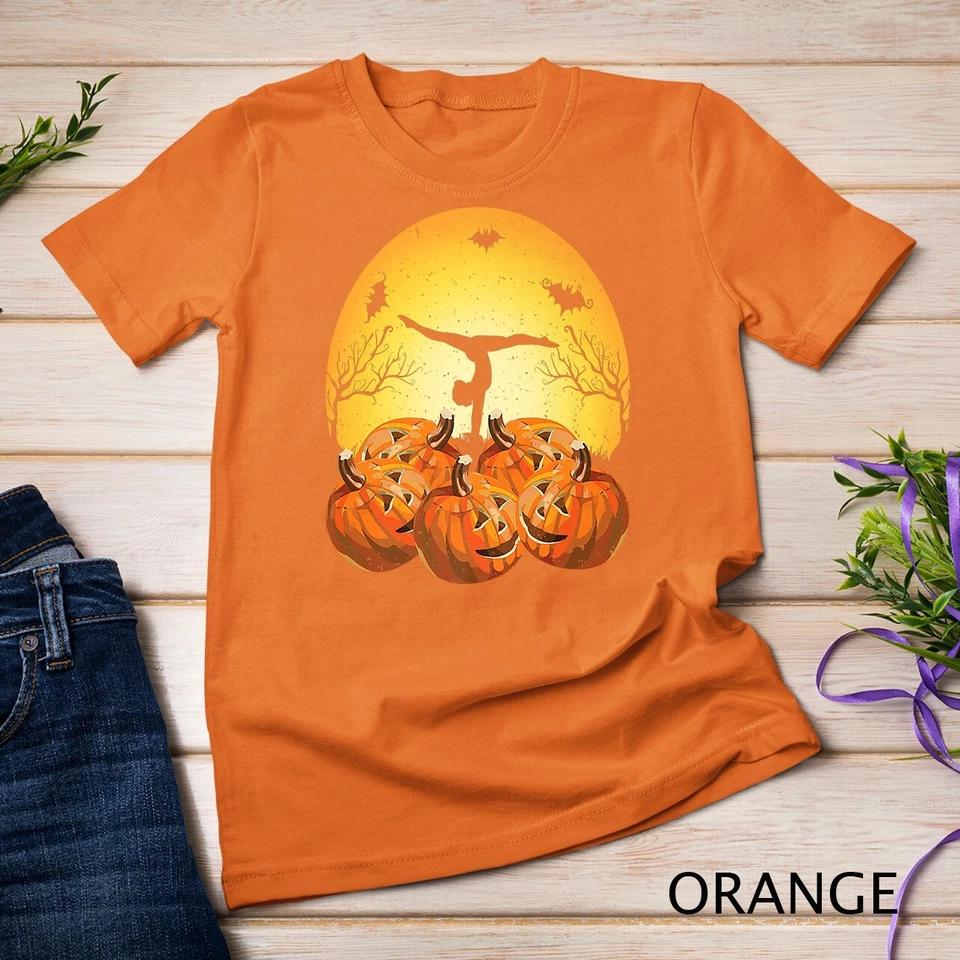 Artistic Gymnastics Pumpkin Halloween Gift Shirt Unisex T-shirt 5 L