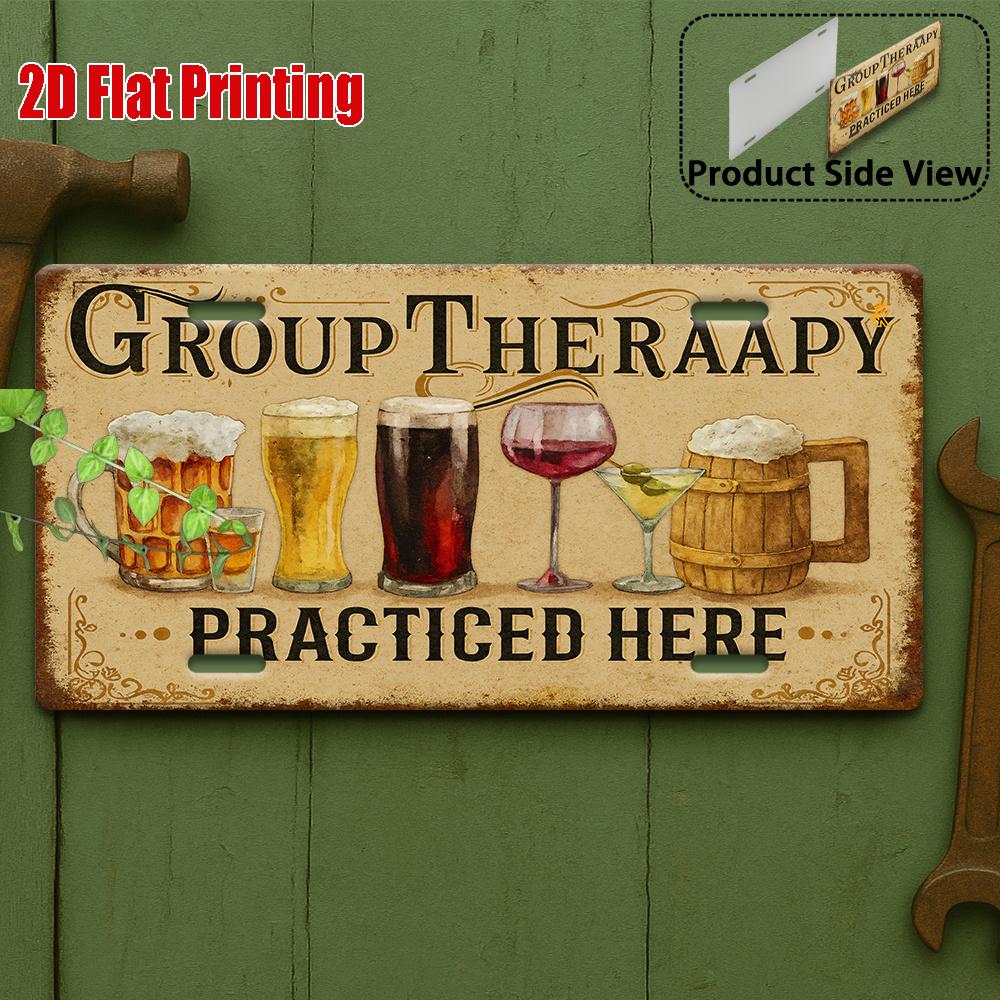 D Flatpc Vintage Metal Sign Outdoor Plaque Wall Decorxcm Group Relax Beer Wine Humor Aluminum Sign Suitable