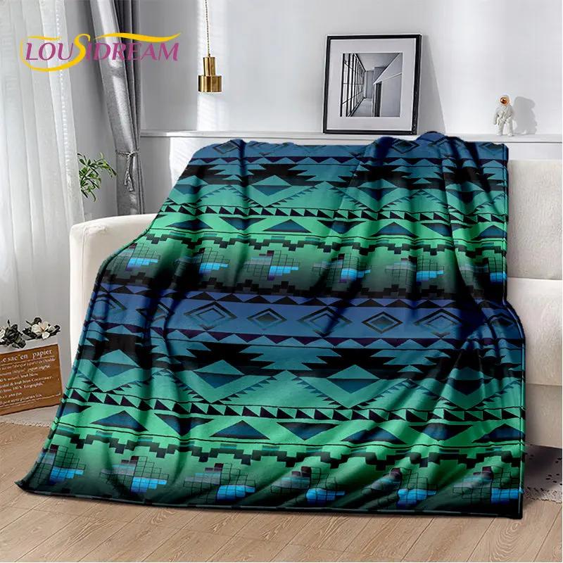 Bohemia Nordic Persia Series Soft Plush Blanket,Flannel Blanket Throw Blanket for Living Room Bedroom Bed Sofa Picnic Cover Kids