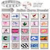 New Fashion Cactus Heart Eye Cherry Cup Fish Shell Italian Charm Links Fit 9MM Stainless Steel Bracelet Girls' DIY Making Gifts