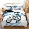 New Sand Motorcycle Extreme Sport 3d Printed Duvet Cover Sets with Pillowcase Twin Queen King Size Bedding Set for Home Textiles