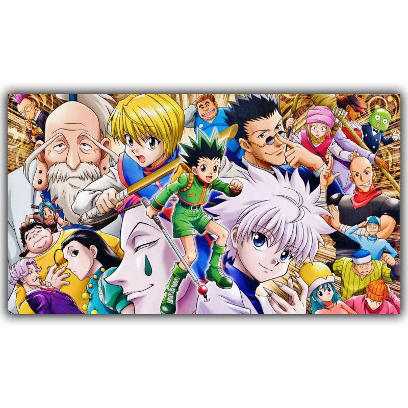 

Постер Hunter x Hunter, популярный классический японский аниме, домашний декор, постер с принтом 30x53 см, 60x106 см 30x40cm No Frame