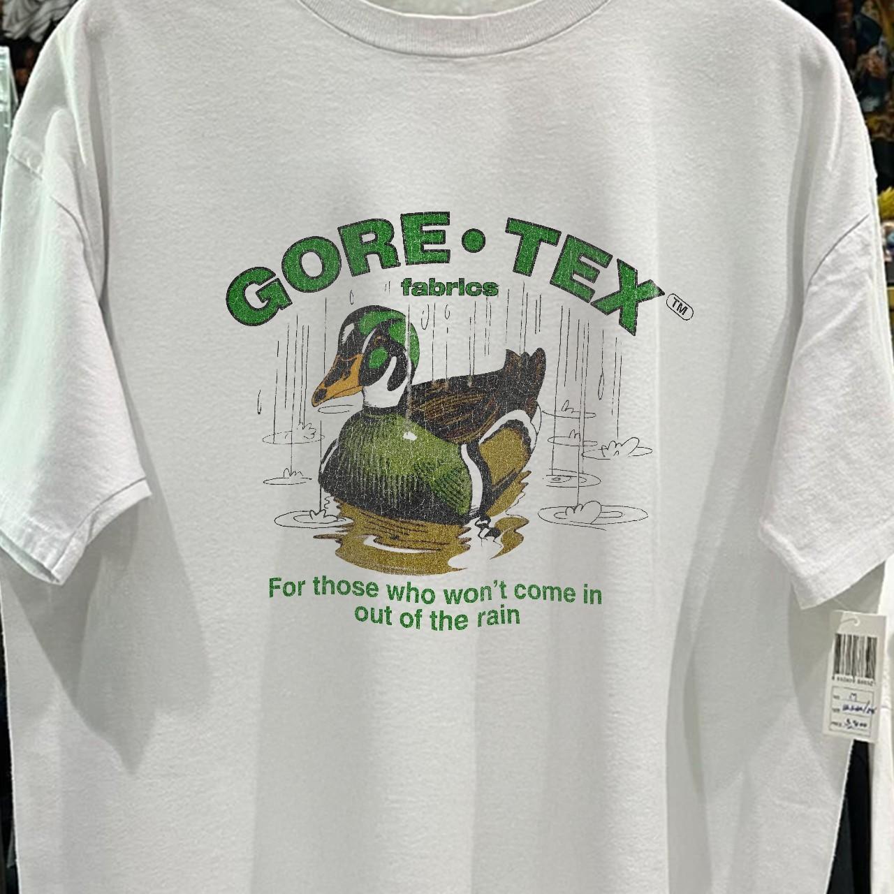 90s Gore-Tex Fabrics Rare T-Shirt White S XL