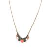 Les Trésors De Lily [N8815] - Designer Necklace 'Scarlett' Orange Black