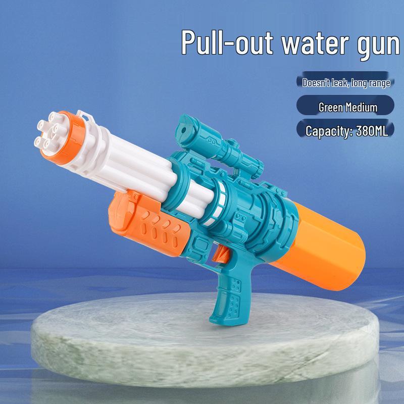 Kids’ XL High-Pressure Gatling Water Gun for Beach Battles