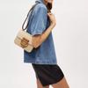 COACH MorganSquare Coated Canvas Crossbody Bags Small Womens Light Khaki