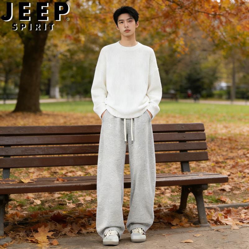 

JEEP SPIRIT Men s Loose Straight Wide-Leg Cargo Pants 2XL