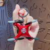 Drone Style Keychain Pendant Cartoon Design Mini Versatile Hanger Backpack Keychain Kids Schoolbag Accessories