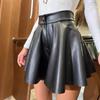 Women's Autumn and Winter High Waist Casual Short Skirt