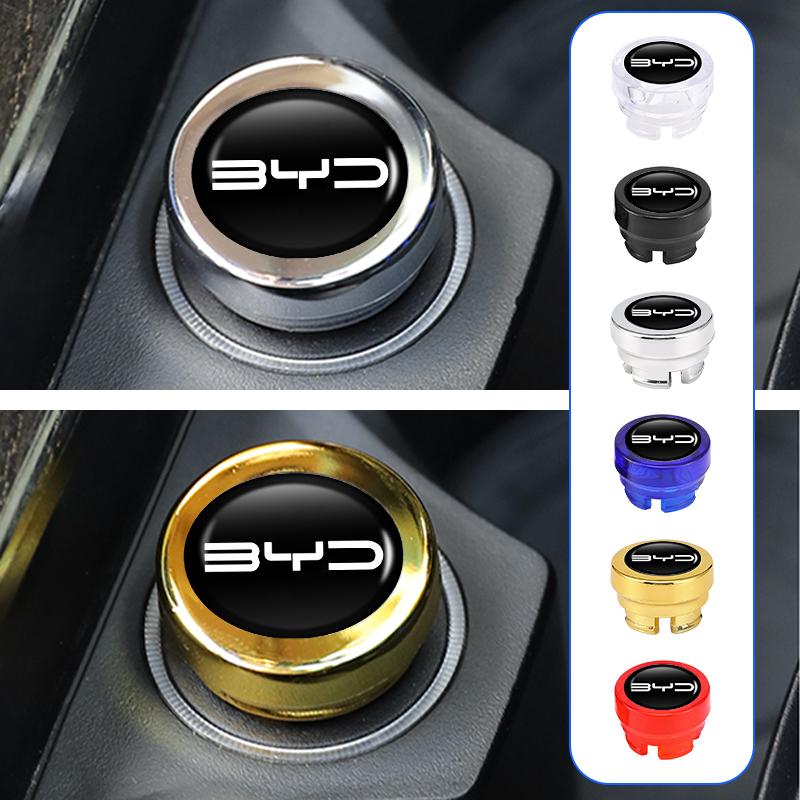 Car Cigarette Lighter Cover DustProof Decoration Cap Auto Accessories For BYD S8 E5 E6 G6 L3 S7 M6 G3 G5 T3 F3 I3 F0 F6 S6 Tang