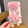 2025 New Kids Flower Hair Ties: Princess-style 3D Hair Bows, High Elasticity & Non-damaging Hair Accessories for Girls