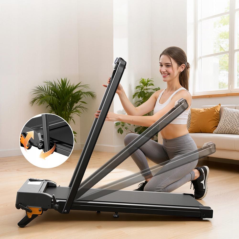 FT52-DZ Electric Treadmill Home with app 12km/h LARGE DISPLAY SILENT up to 6° smart