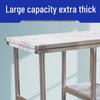Heavy-Duty Stainless Steel Kitchen Workbench
