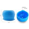 Spill-Proof Silicone Sippy Cup Lid With Straw Hole Straw Cup Cover Wear-resistant   Mason Jar
