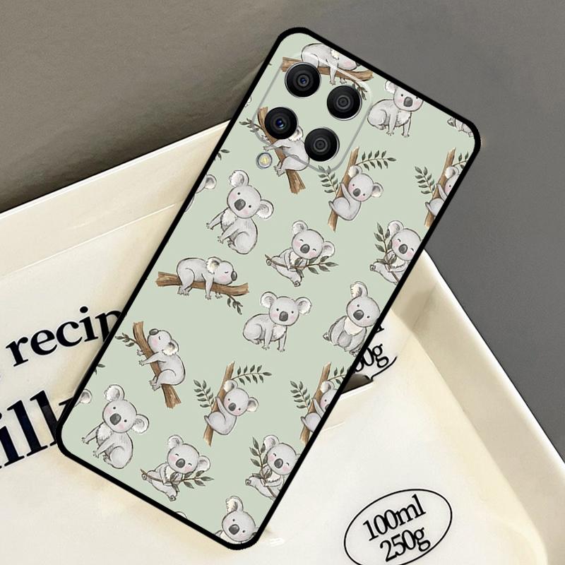 Cartoon-Malerei Tier Koala Hülle Für Samsung Galaxy M15 M55 M12 M13 M14 M54 M23 M16 M11 M21 M31 M20 M34 M52 M32 M36 M56