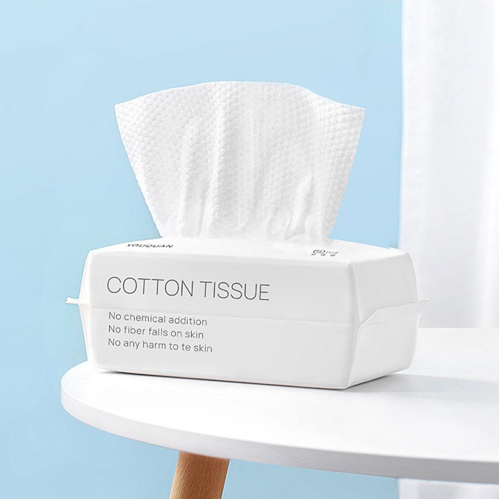 Cloth Moisturizing Cotton Soft Wipes Excellent Softness For Dry And Wet Purposes Thickened And Enlarged Facial Wipes