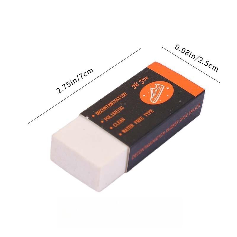 Portable Shoe Cleaning Eraser Water Free Stain Remover for Sneaker Polish and Daily Footwear Care Shoe Cleaner Decontamination
