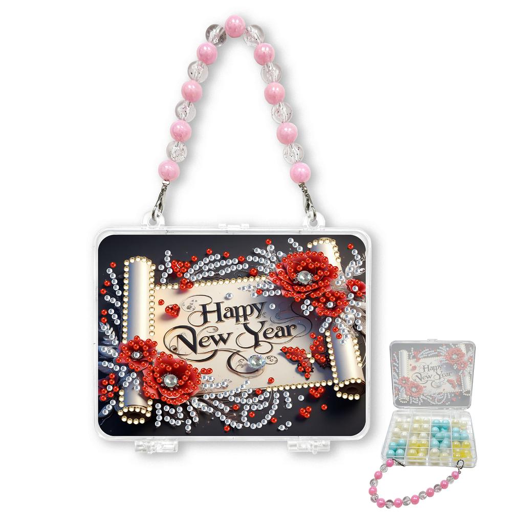 DIY Diamantmalerei Perlen Aufbewahrungsbox Große Kapazität Diamanten Plateau Aufbewahrungskoffer Perlenflaschen Aufbewahrung Handtasche Perlen Organizer