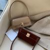 Handbag Underarm Bag Vintage PU Leather Shoulder Bag Casual French Stick Bag  Girls