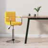 Day and Night - Day and Night Yellow Fabric Kitchen Stool