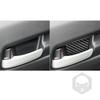 Real Carbon Fiber Car Accessories Door Handle Bowl Decorative Trim Cover Soft Sticker For Honda Fit /Jazz GR9  2024 2025