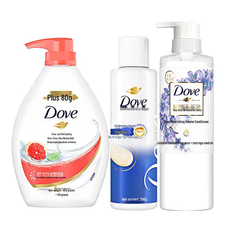 

Dove Bath & Hair Care Essentials Set