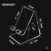 Universal Clear Acrylic Mobile Phone Stand 