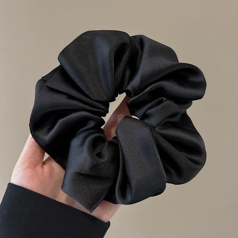 

Высококачественная атласная резинка для волос и повязка на голову для женщин - Аксессуар для волос для взрослых, не выдергивающий волосы