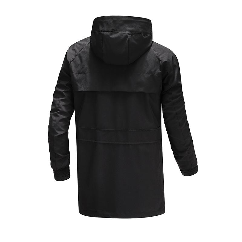 Men 'S Casual Jackets Outerwear Windbreaker Mid Long Hooded Coat Male Handsome Clothing M -8xl 