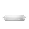 Extra Thick Transparent Rectangular Tray for Fruit Cake Dessert Snacks