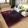 3D Basketball Basketball Cour Area Rug,Carpet Rug for Living Room Bedroom Sofa Doormat Decoration,Kids Play Non-slip Floor Mat