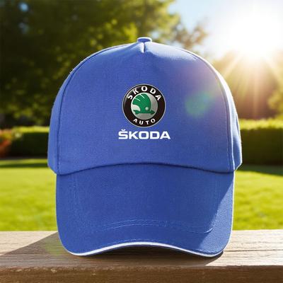 Car Hat Men Baseball Cap Women Sunscreen Hat Peaked Cap For Skoda Octavia 3 2 Superb 3 Kodiaq Fabia Kamiq Karoq Car Accessories