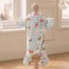 Cat Cooling Pajamas With Full Print Fly Sleeves Belly Cover 4-Leg Design Hairless Kittens Small Cats
