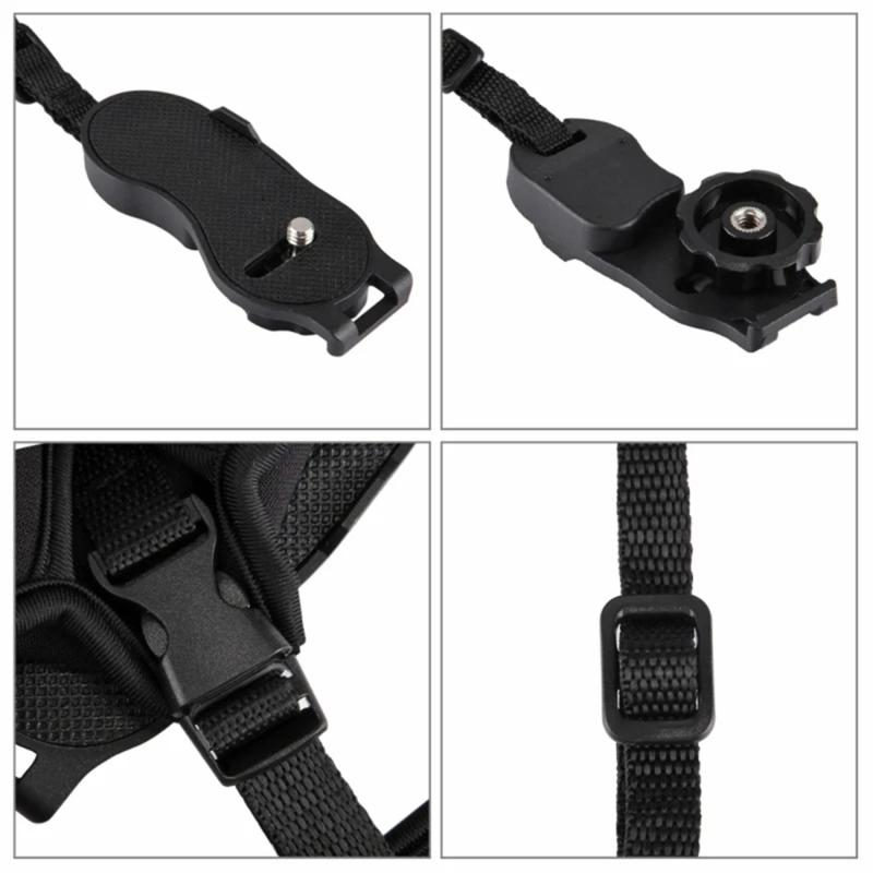 Secure and Portable Camera Wrist Strap Neoprene Construction Camera Hand Grip for Superior Support for Sports Activities
