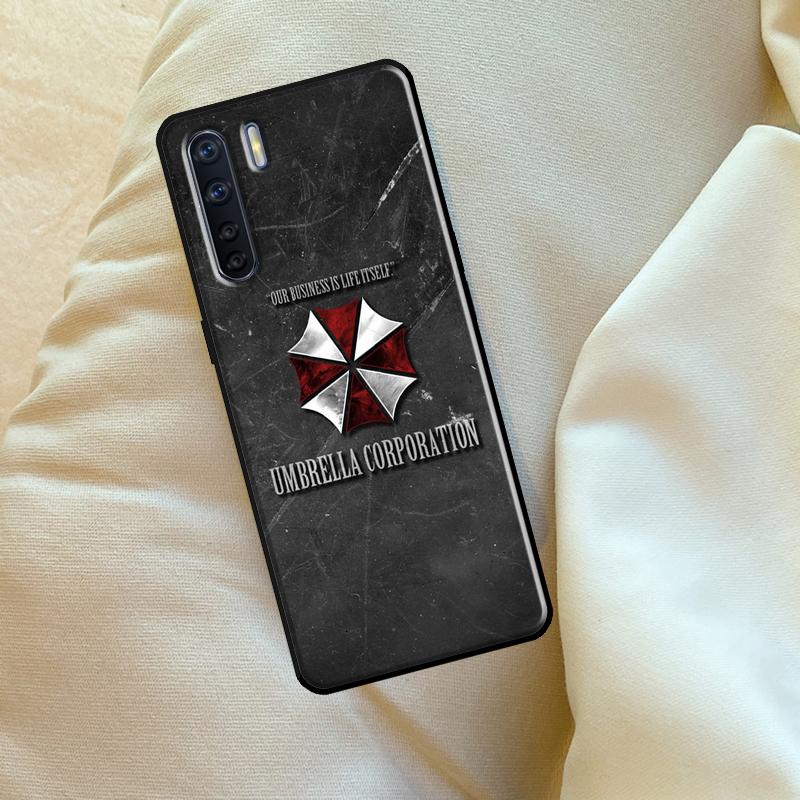 Umbrella Corporation For OPPO A15 A16 A76 A96 A52 A72 A92 A98 A78 A58 A5 A9 A53 A17 A77 A57S A94 A74 A54S Case