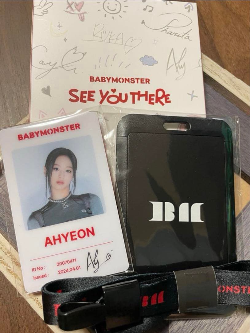 

[USED] BABYMONSTER ID Card Holder AHYEON