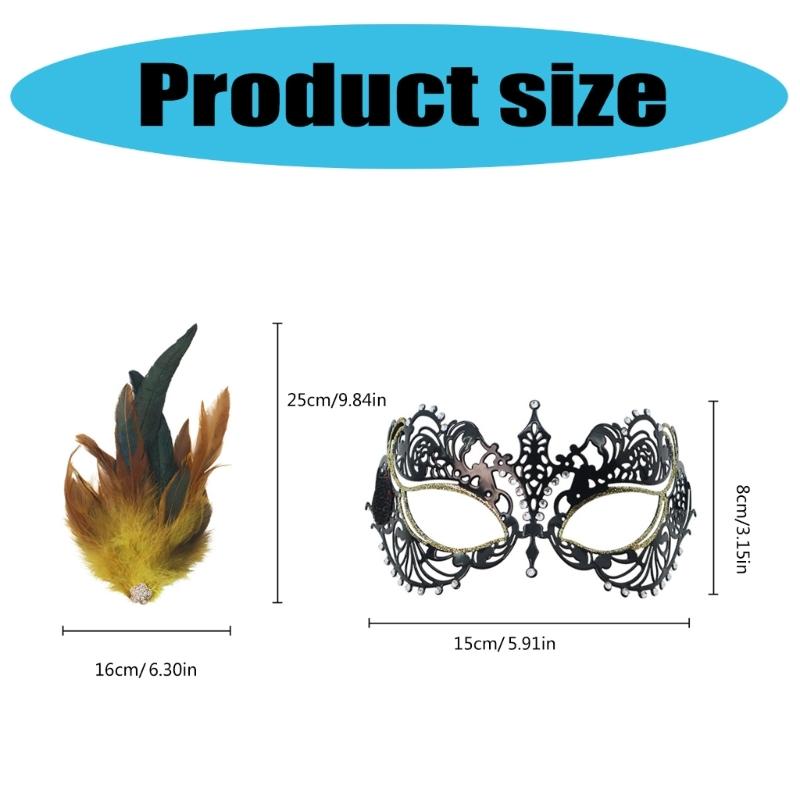 Damen Maskerade Maske mit Strasssteinen Ball Abschlussball Maske Venezianische Party Maske Halbgesichtsspitzenmaske Augenmaske Karnevalsmaske