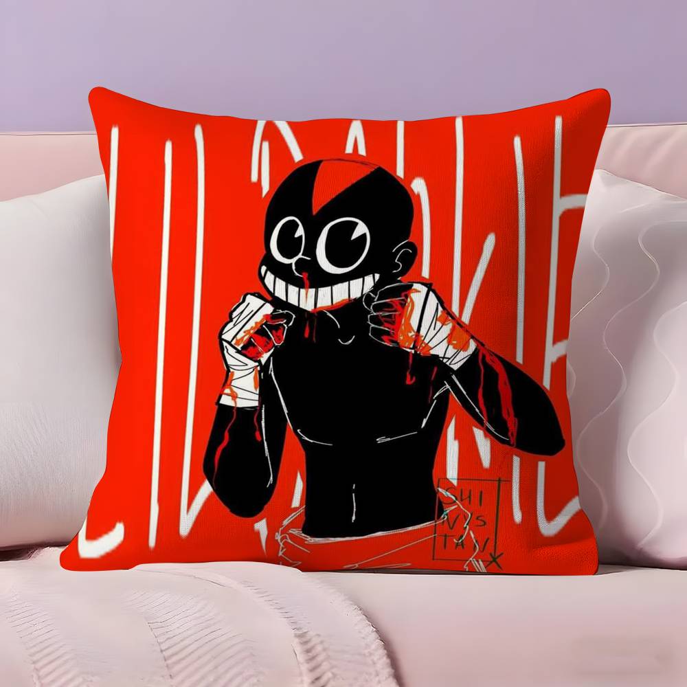 L-Lil D-Darkie Rapper Pillow Case  Ultra Soft Skin Friendly Fabric Cloud Like Comfort & Concealed Zipper