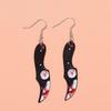 Retro Gothic Punk Bat Skull Spider Pumpkin Halloween Earrings