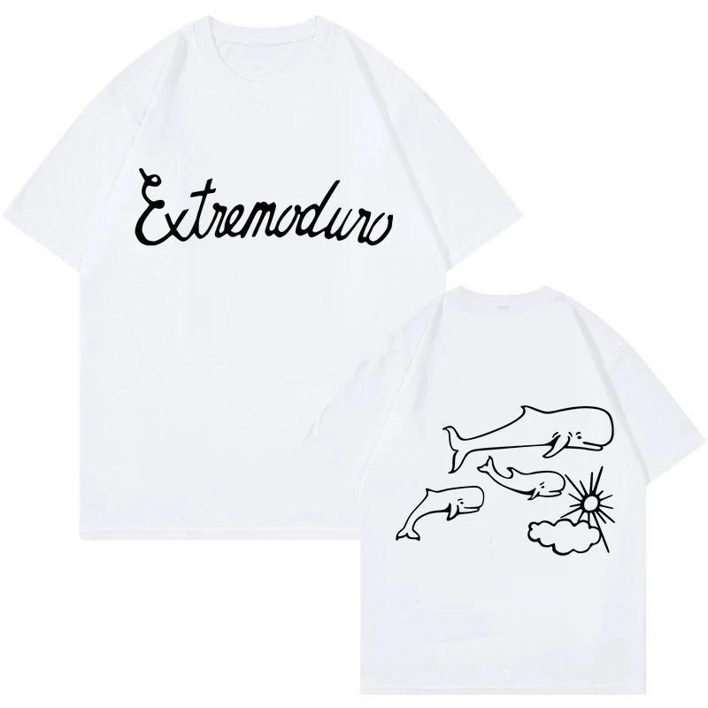 Extremoduro Bomb Graphic Double-Sided T-Shirt, Unisex Spanish Rock Fan Streetwear Tee, 100% Cotton Casual Short Sleeve Top
