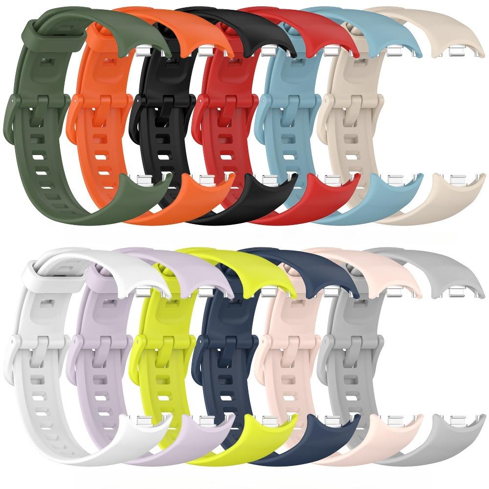 5/12Pcs Fashion Silicone Strap for Xiaomi Mi Band 8 9 10 Waterproof Sport Bracelet Women Wristband for Mi Band 3/4/5/6/7 Breathable Men Watchband