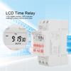 TM919B 1 100 130V AC 30A Weekly Timer Switch LCD On Off Control Programmable Time Relay
