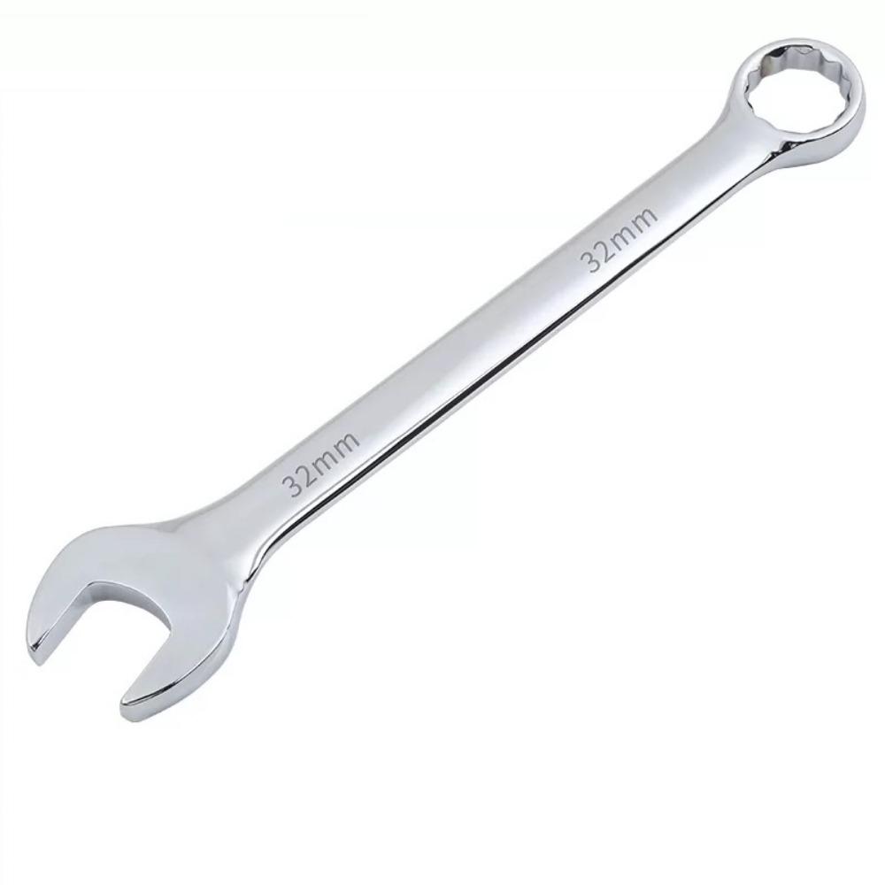 Hand Tool 6-32mm Combination Wrench Chrome Vanadium Steel Metric Open-ended Spanner Opened Ring Repair Wrench Home Use