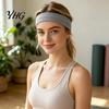 Non Slip Athletic Hair Bands for Running Non-slip Sports Headband Men Women, Breathable Yoga Headband, Moisture Elastic Fitness Training Wicking