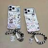 Snoopy Magnetic Phone Holder for iPhone 17 Pro Max Case, Cartoon Transparent Design for Apple 16 Pro
