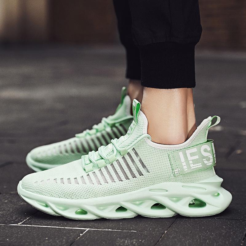 Men'S Comfortable Breathable Running Sneakers Mesh Sports Shoes For Women Tennis Outdoor Air Walking Casual Shoe