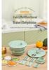 Multifunctional Vegetable Cutter & Salad Spinner with Large Capacity